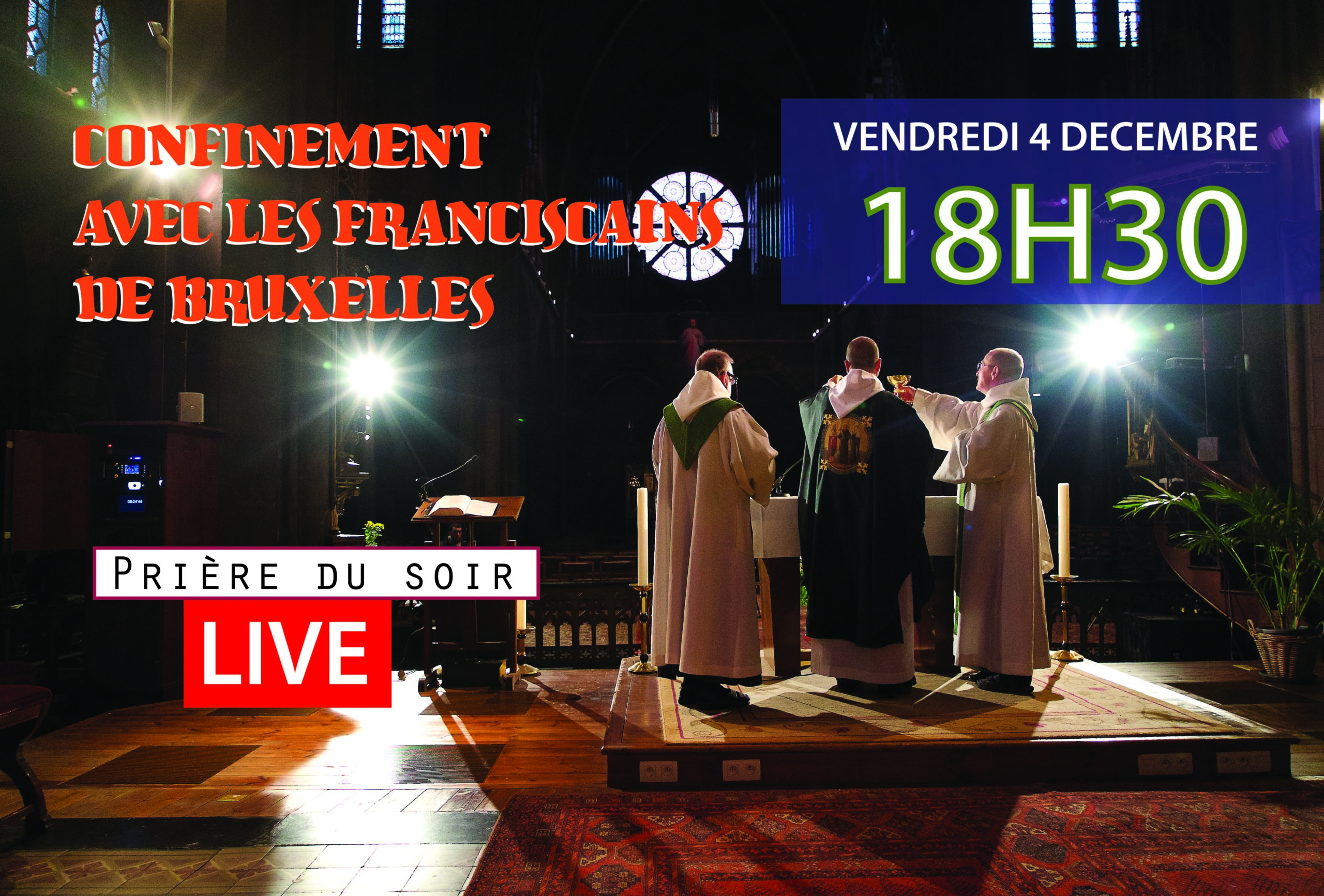 Prière du Vendredi 4 Décembre 2020 Couvent Saint Antoine Les