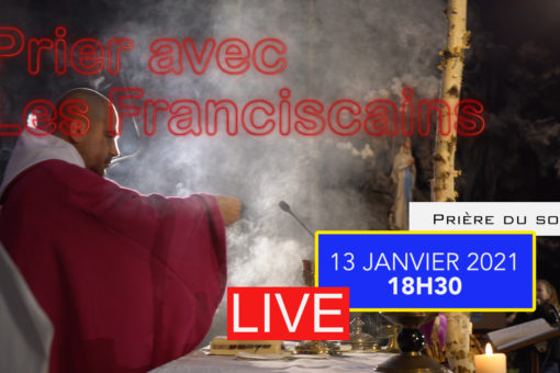 Chapelet du Mercredi 13 Janvier 2021 – Couvent Saint Antoine